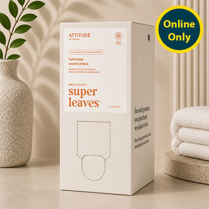 Attitude Natural Care Orange Leaves Hand Soap Refill 2L