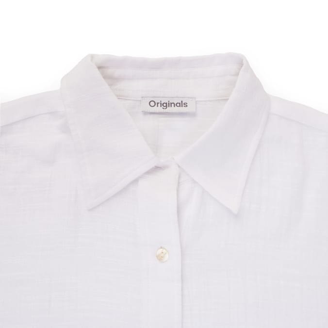 Originals White Shirt Dress