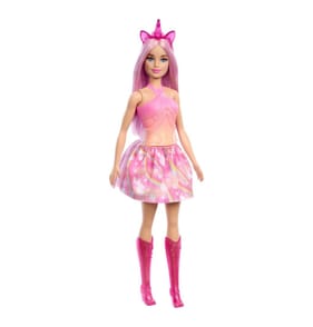 Barbie Unicorn Doll - Pink Hair