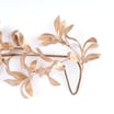 Winter Luxe Gold Leaf Christmas Garland