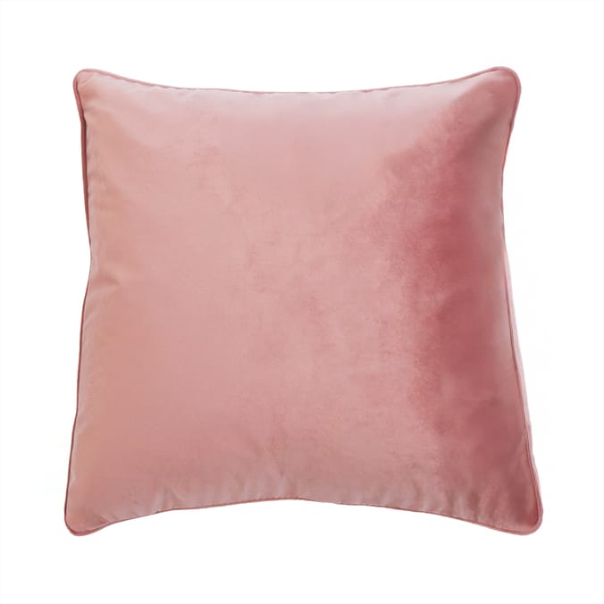 Home Collections Velvet Cushion 45cm - Pink