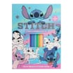 Disney Stitch Colouring Activity Set