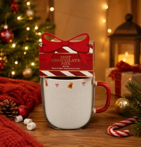 Hot Chocolate Mix With Mini Marshmallows & Mug 32g