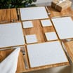 Festive Feeling Placemats & Coasters - Gold
