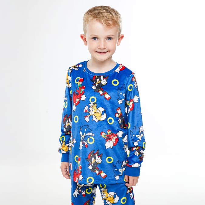 Sonic The Hedgehog Blue Pyjamas