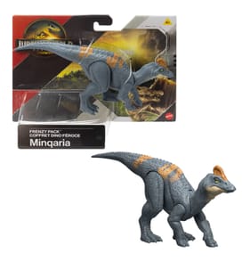  Jurassic World Rebirth Frenzy Pack Minqaria Dinosaur Figure