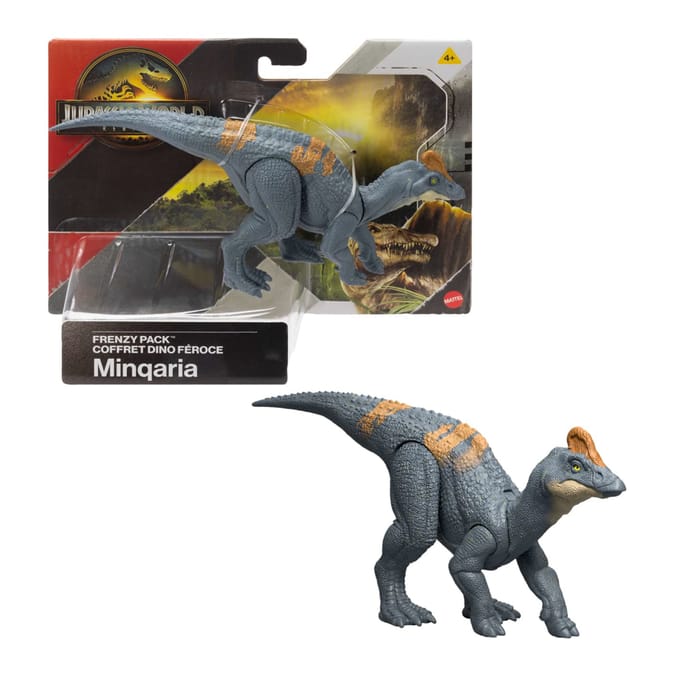 Jurassic World Rebirth Frenzy Pack Minqaria Dinosaur Figure