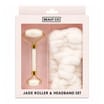 Beaut Co Jade Roller & Headband Set