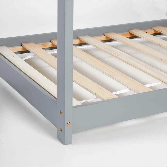 My Little Home Kids House Single Bed Frame Home Bargains