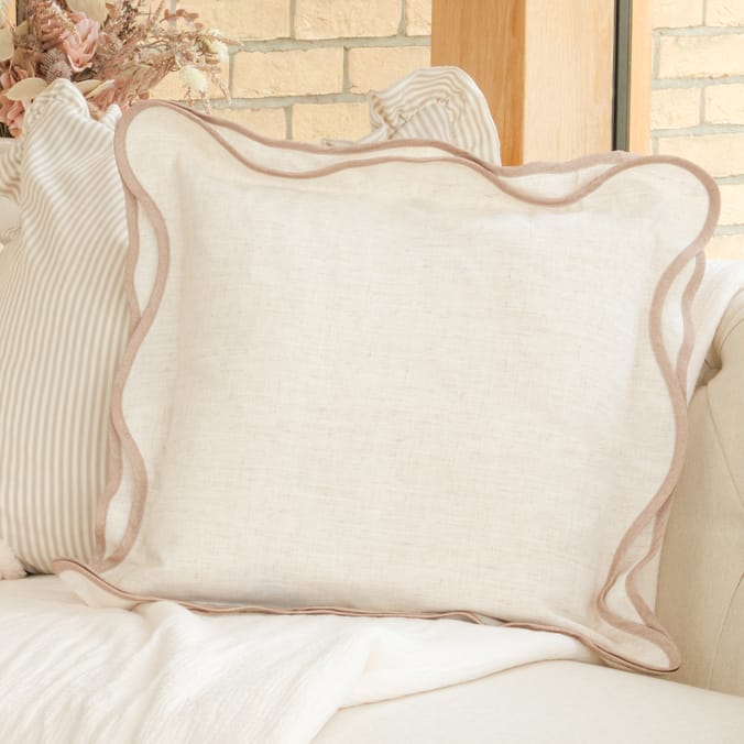 Hinch Home Scalloped Cushion