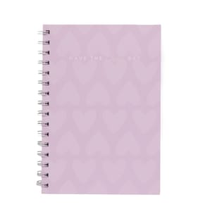 Ring bound A4 Notebook - "Have The Best Day"