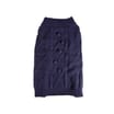My Pets Cable Knit Jumper Navy