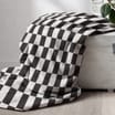 Check Fleece Throw