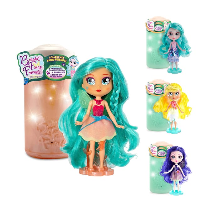 Bright Fairy Friends Fashion Doll & Accessories Mystery Jar - Assorted