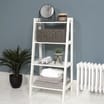 Bathroom 4 Tier Ladder Shelving Unit