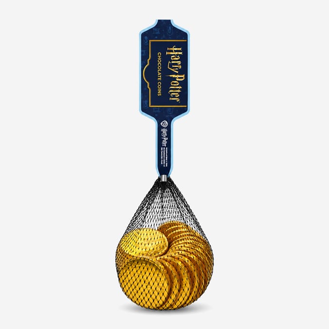 Harry Potter Gringotts Galleons Milk Chocolate Gold Coins 202g