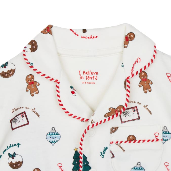 Sleigh Bells By Originals Baby Gingerbread Pyjamas