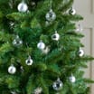 Festive Feeling Mixed Size Small Christmas Baubles 100 Pack