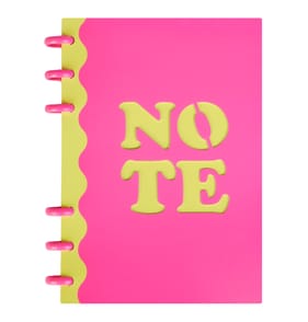 A5 Neon Notebook - Pink