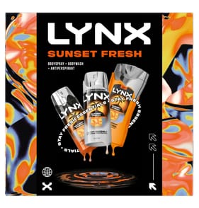 Lynx Sunset Trio Gift Set 
