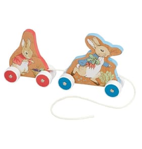 Peter Rabbit Wooden Pull Along Activity Toy