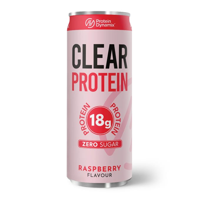 Protein Dynamix Clear Protein Drink 250ml x 12 - Raspberry