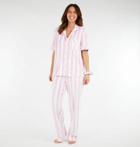Originals Ladies Pink Stripe Pyjamas