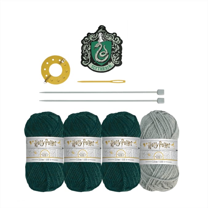 Harry Potter Slytherin Bobble Hat Kit