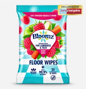 Bloomz Antibacterial XL Floor Wipes 25s - Berry Burst
