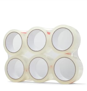 Adhes Packaging Tape 6 Pack