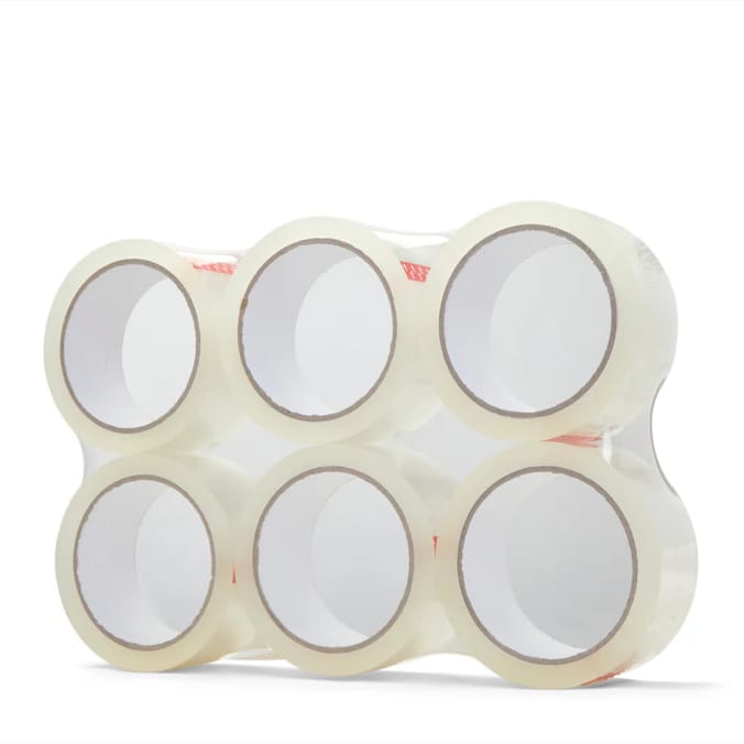 Adhes Packaging Tape 6 Pack