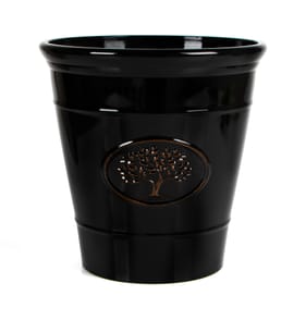 Jardin Heavy Duty Plastic Planter 36cm - Black