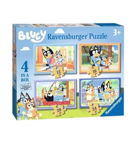 Ravensburger 4 In A Box Jigsaw Puzzles - Bluey