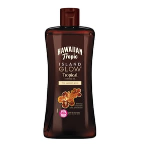 Hawaiian Tropic Island Glow Tanning Oil 200ml - SPF0
