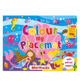  Colour My Placemat - Mermaids