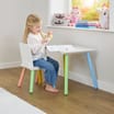 Liberty House Toys Kids Rainbow Table & Chair Set