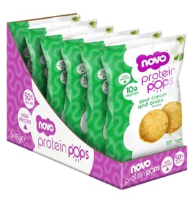 Novo Protein Pops 45g - Sour Cream & Onion x6