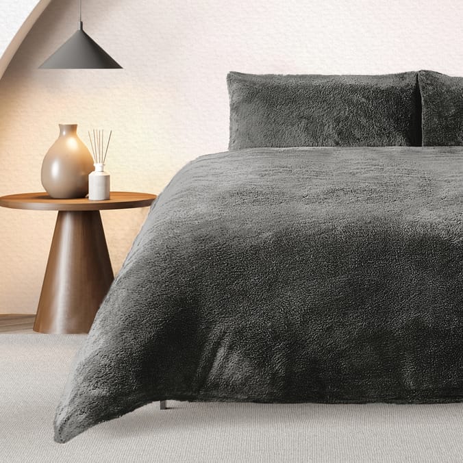 The Winter Warmer Collection Teddy Single Duvet Set