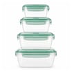 Deep Food Storage 4 Pack - Green  