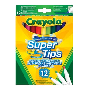 Crayola Supertips 12 Pack