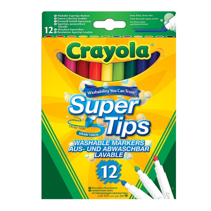 Crayola Supertips 12 Pack