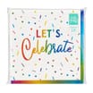 Let's Party Confetti Napkins 15 Pack