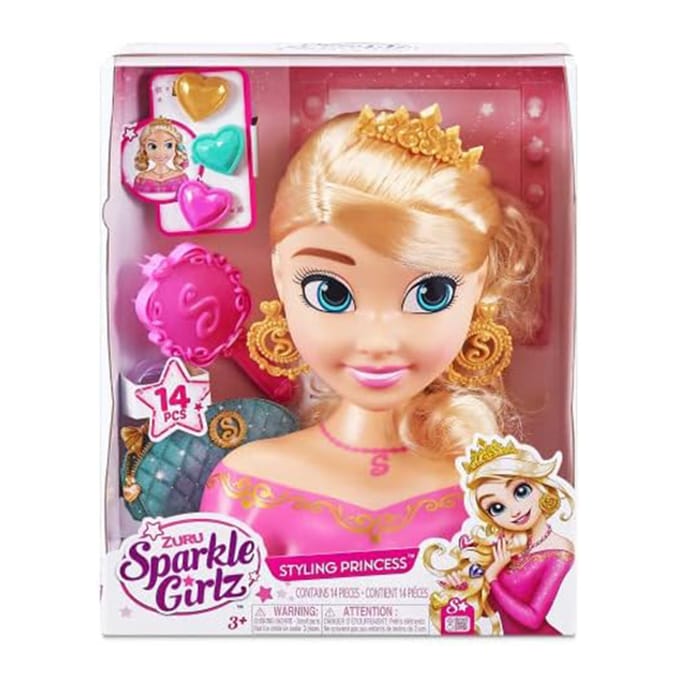 Zuru Sparkle Girlz Styling Head - Styling Princess