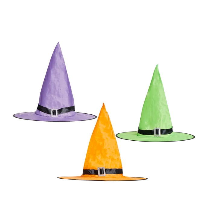 Haunted House LED Witches Hats Decoration