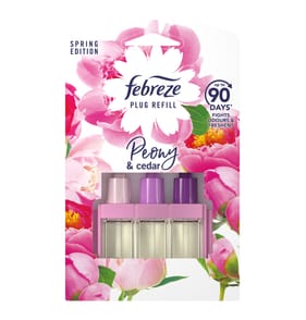 Febreze 3Vol Air Freshener Plug-In Refill Peony & Cedar 20ml