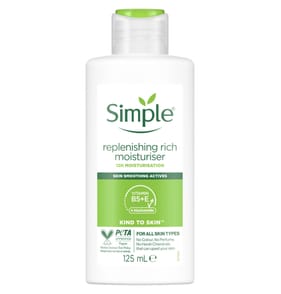 Simple Kind to Skin Rich Moisturiser Replenishing 125 ml