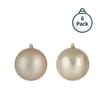 Festive Feeling 10cm Christmas Bauble 6 Pack