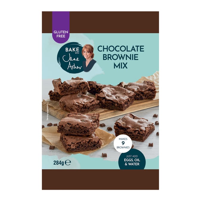 Jane Asher Gluten Free Chocolate Brownie Mix 284g x7