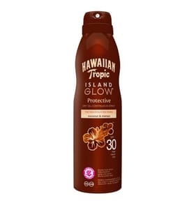 Hawaiian Tropic Island Glow Protective Dry Oil Continuous Spray 177ml - SPF 30