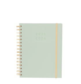 A5 Academic Diary 2025-2026 - Green